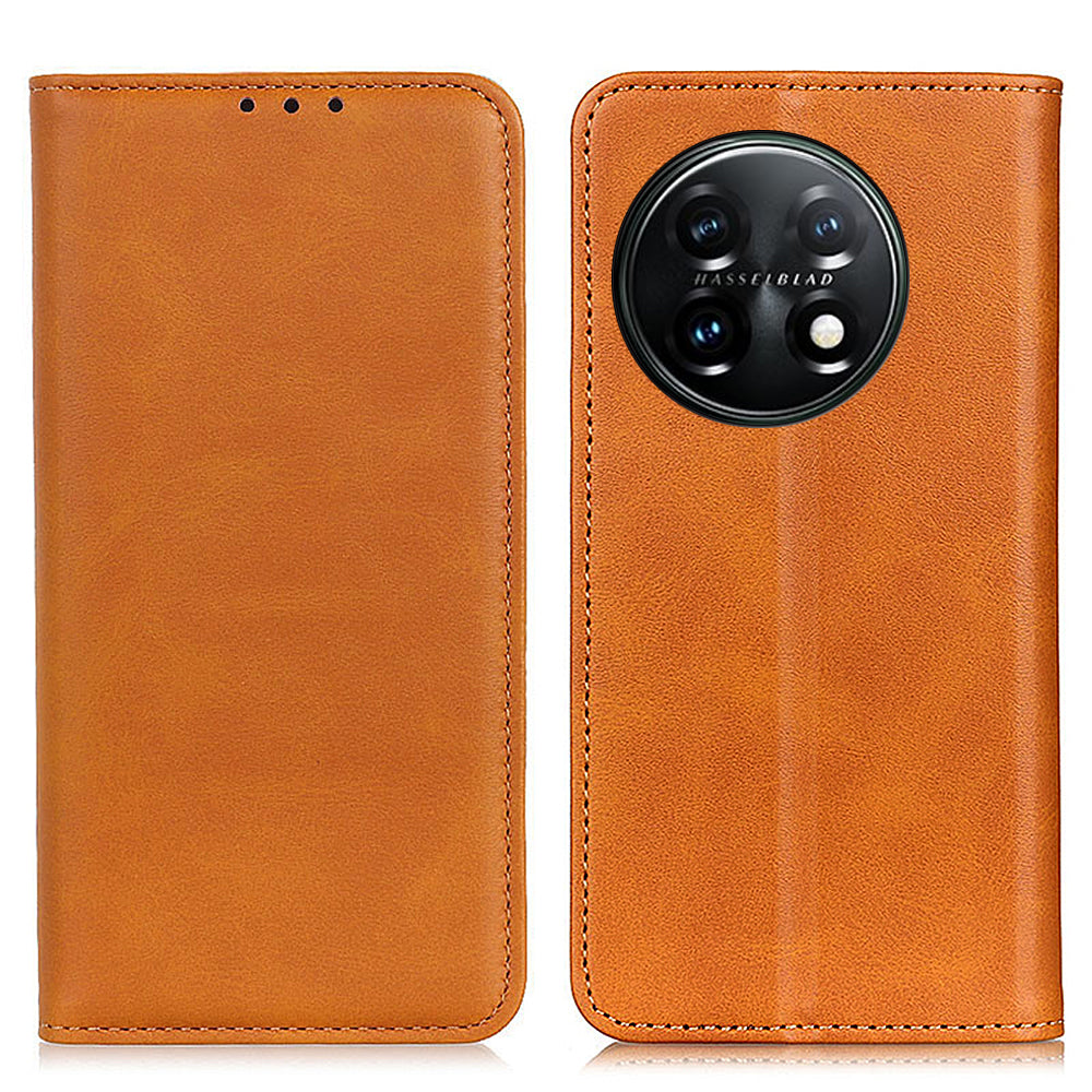 For OnePlus 11 5G Magnetic Auto Closing Mobile Phone Stand Case Split Leather Drop-proof Cover Wallet For OnePlus 11 5G Magnetic Auto Closing Mobile Phone Stand Case Split Leather Drop-proof Cover Wallet
